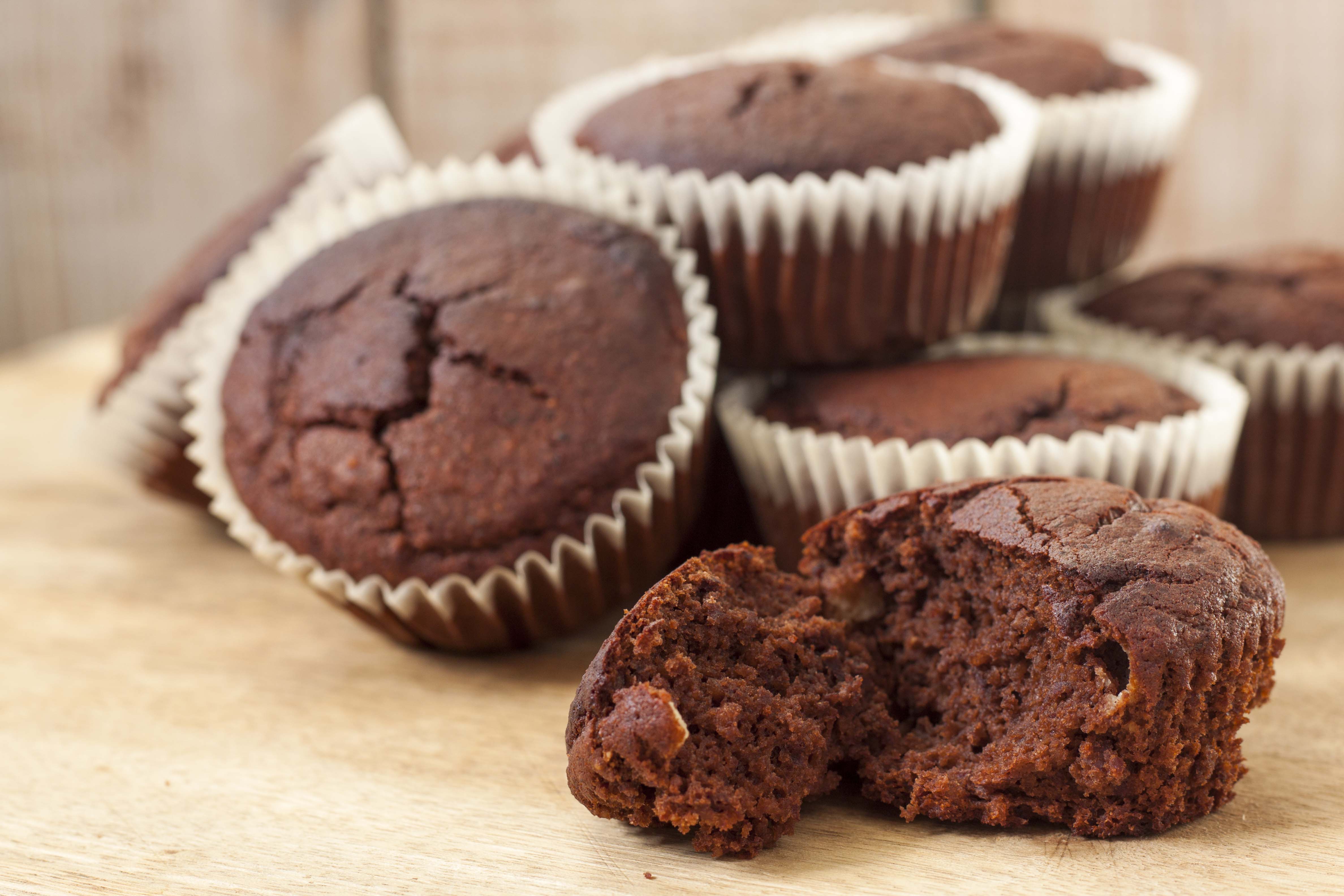 Chocolademuffin met honing